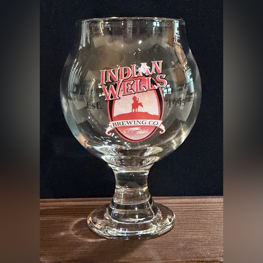 Indian Wells Brewing Co beer glass